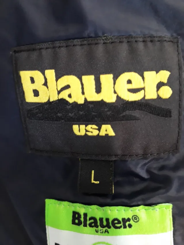 Chaqueta Blauer azul acolchada