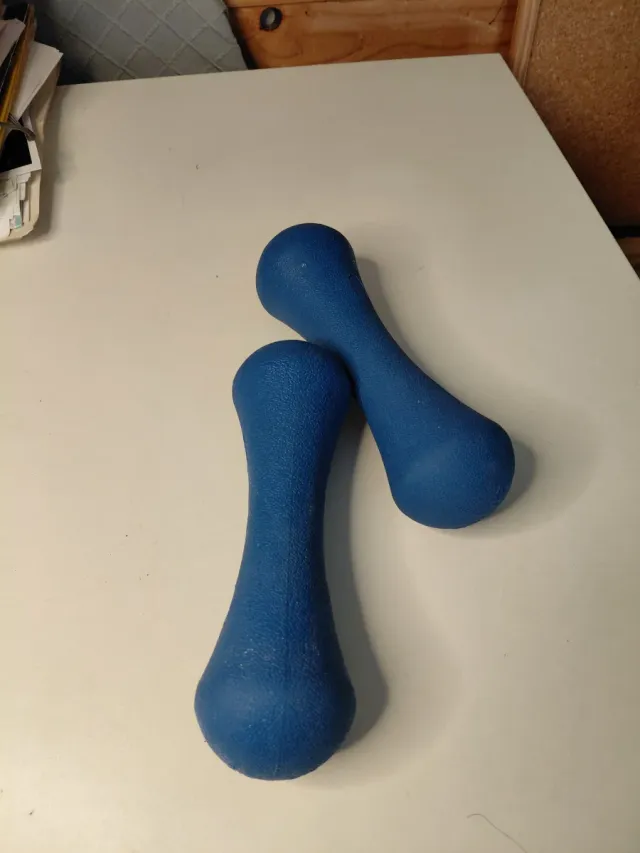 2 Mancuernas Azules 2kg