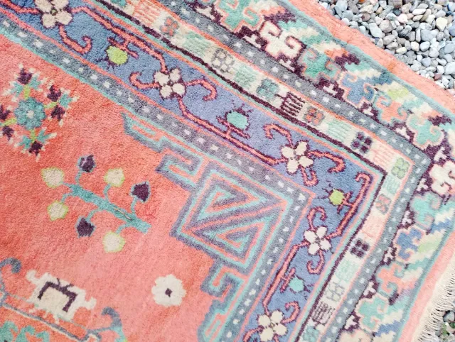 Tappeto antico oasi di Khotan Samarkand