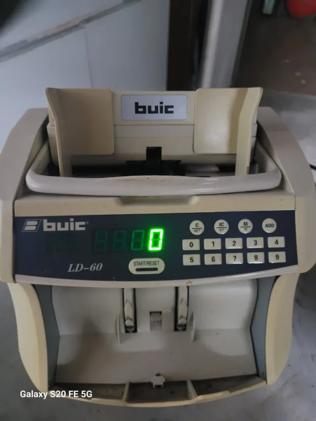 Máquina contadora de billetes Buic LD-60