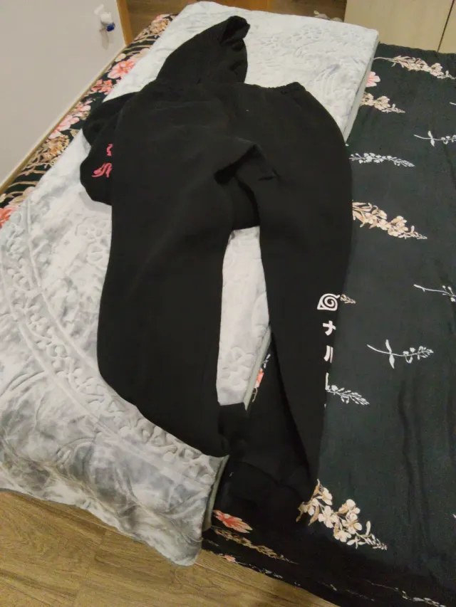 Chándal Naruto Sudadera y Pantalón Negro