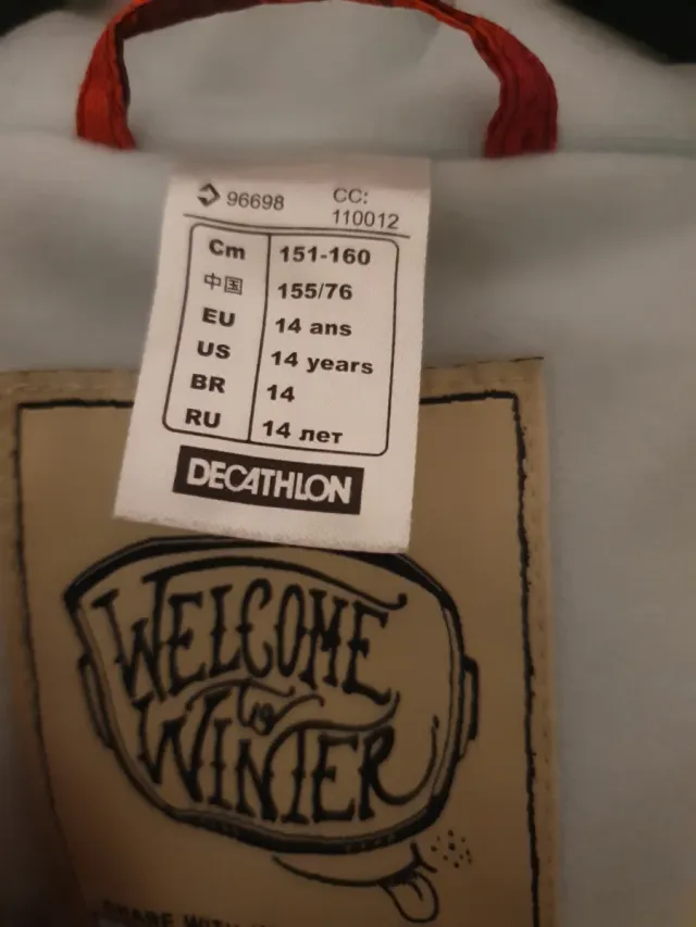 Equipación de esquí: Chaqueta y pantalón