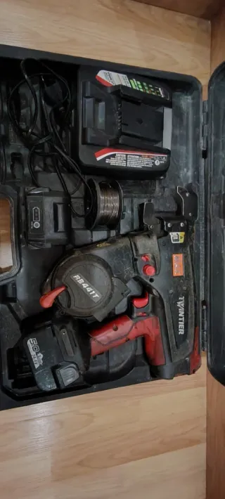 Pistola atar ferralla MAXTWINTIER