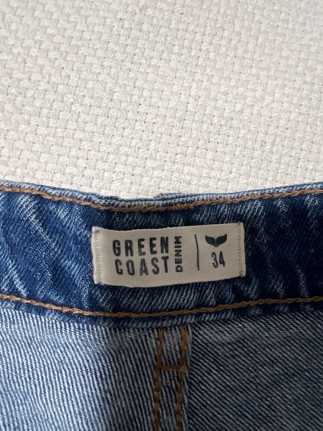 Falda Short Vaquera Deshilachada