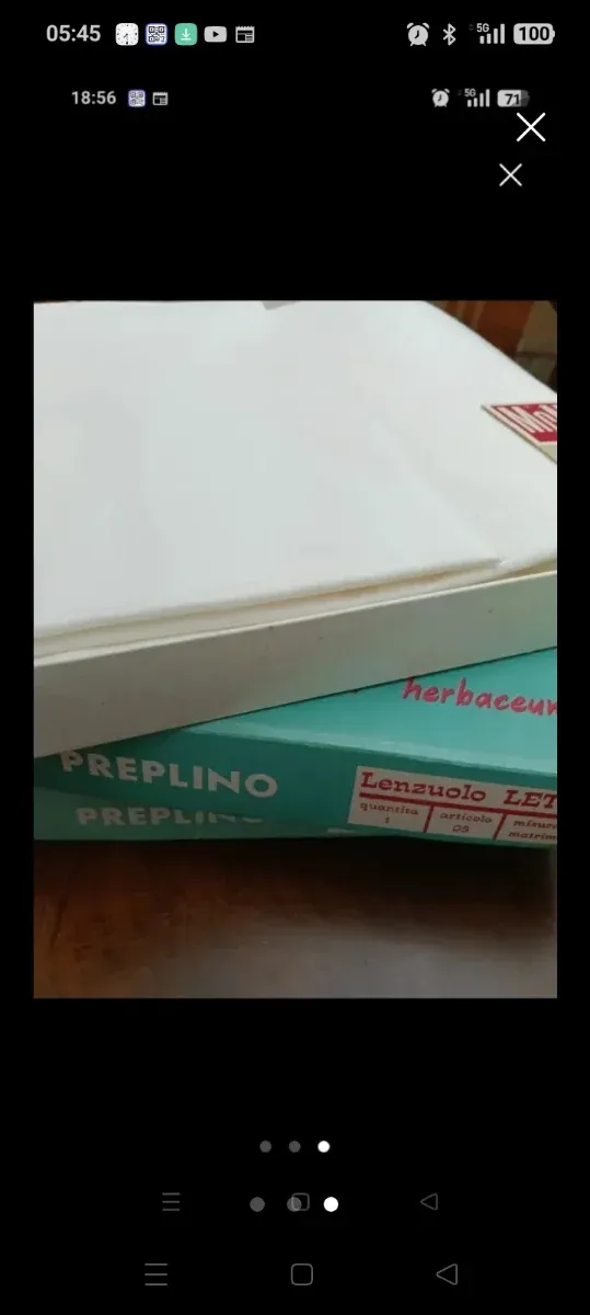 Lotto 3 Teli Antichi Lino e Canapa 2,40x2,80