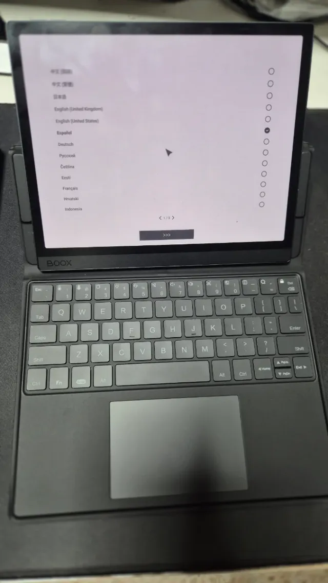 Boox Ultra C + Teclado + Funda Original