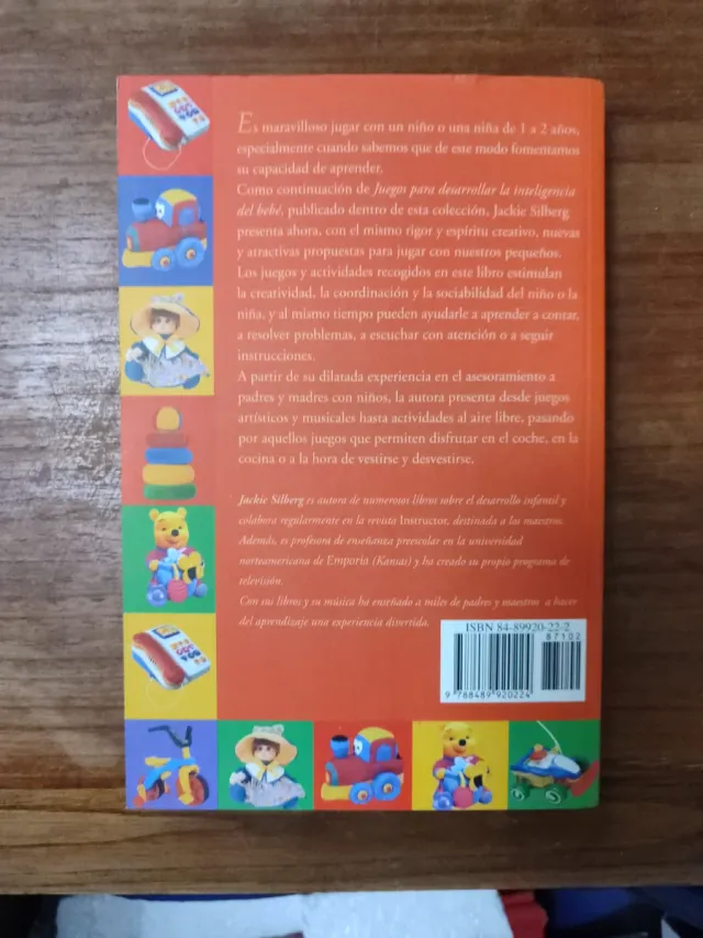 Libro Juegos para desarrollar inteligencia 1-2 año