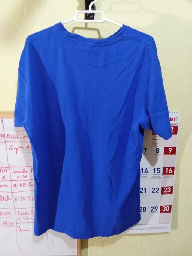 Camiseta básica azul