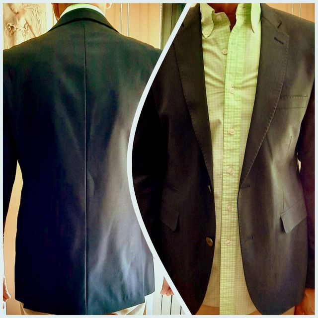 Traje de caballero gris