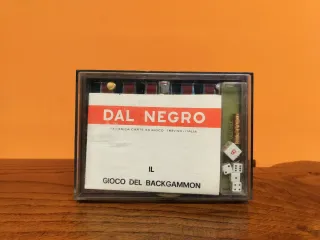 Backgammon Dal Negro vintage