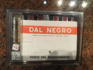 Backgammon Dal Negro vintage