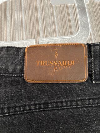 Jeans Trussardi vintage neri