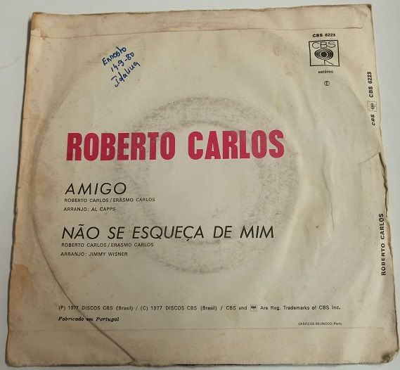 Lote 8 Singles Vários Artistas Pop Rock