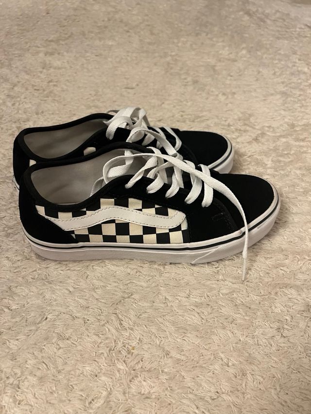 Vans Old Skool Checkerboard mujer
