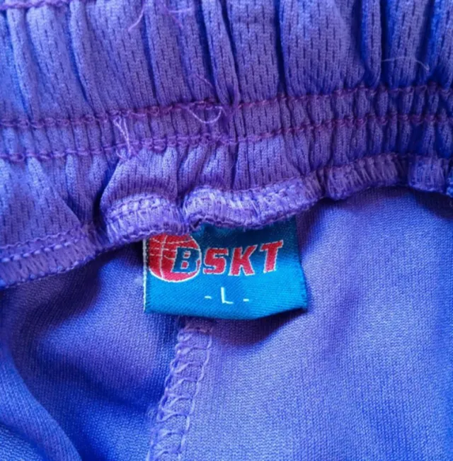 Pantalón Baloncesto Morado con Número 24