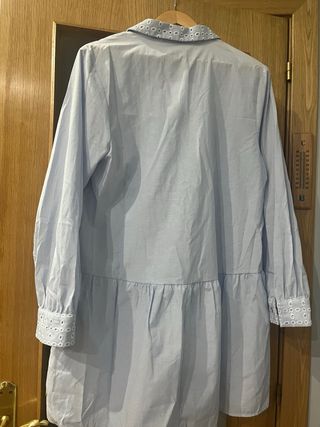 Vestido Zara azul talla L
