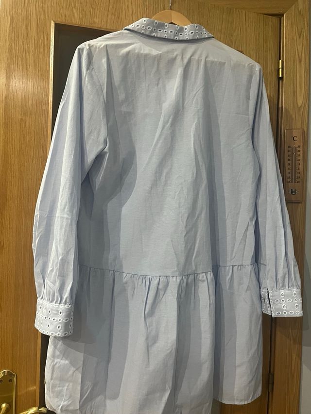 Vestido Zara azul talla L