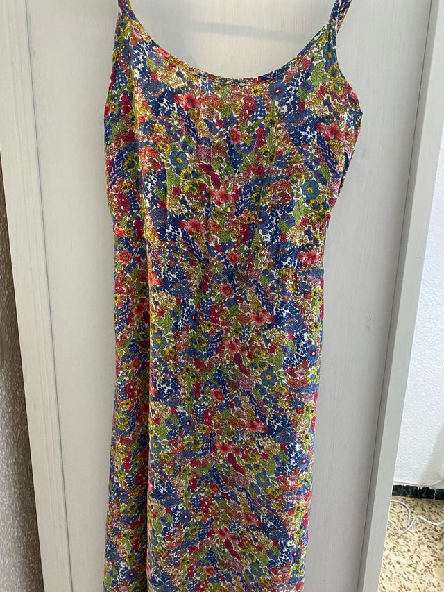 Vestido Springfield floral tirantes