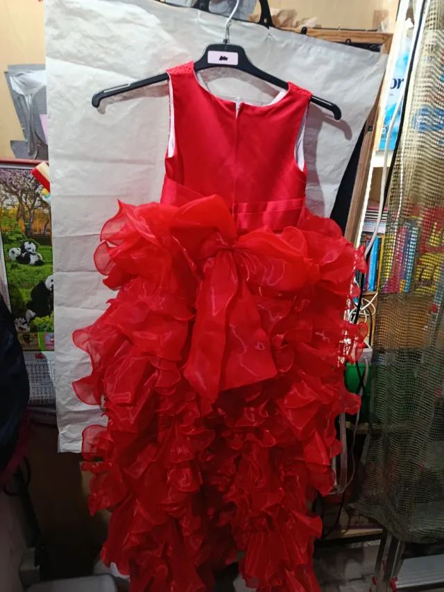 Vestido de flamenca rojo BBL