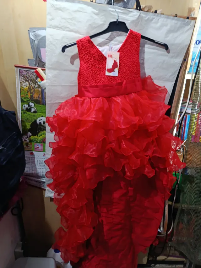 Vestido de flamenca rojo BBL