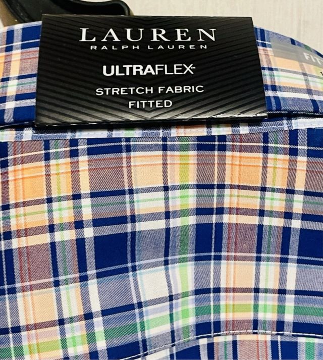 Camisa Ralph Lauren Talla 43 Multicolor