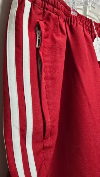 Pantalón chándal Adidas rojo