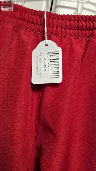 Pantalón chándal Adidas rojo