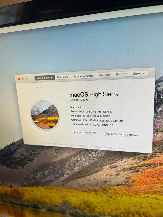 Apple Mac Mini i5 500GB SSD