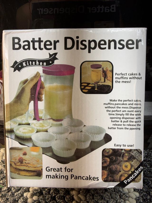 Dispensador de masa para repostería