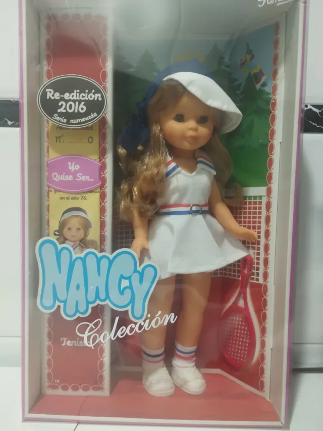 Bambola Nancy Collezione Tennista 2016 Riedizione