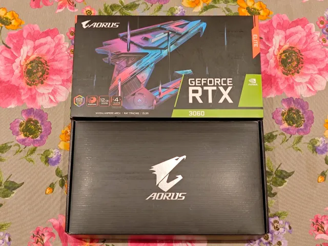 Tarjeta Gráfica AORUS RTX 3060 ELITE 12GB