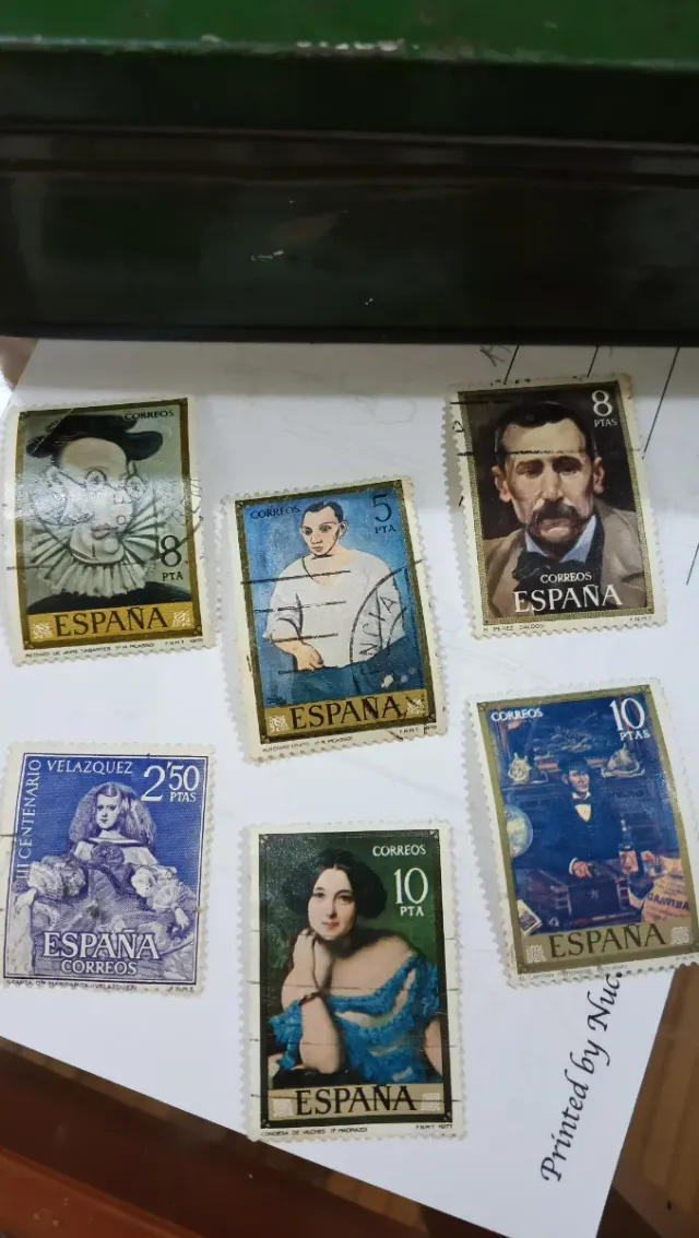 Colección Sellos Antiguos Arte España