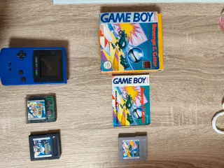 Consola Game Boy Color Azul + Juegos