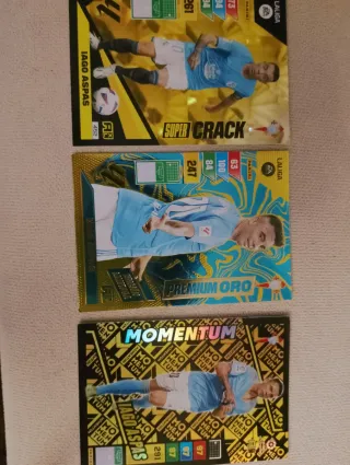 Cromos fútbol Iago Aspas - Panini LaLiga