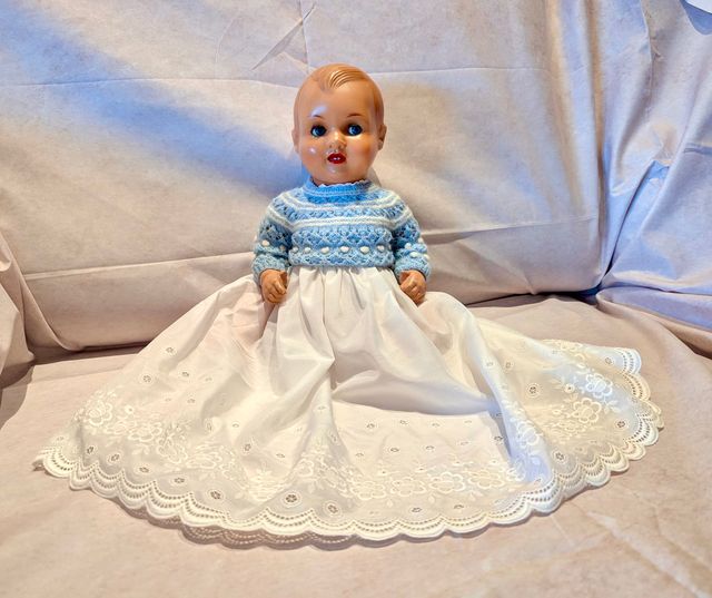 Muñeco Bebé Manolín Celuloide Vintage