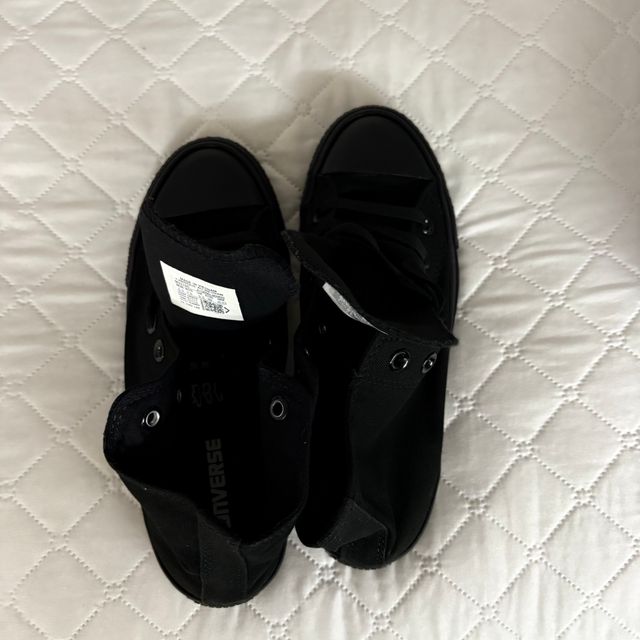 Converse Bota Negra Unisex