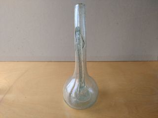 Vaso artigianale in vetro pulegoso - Modello 5