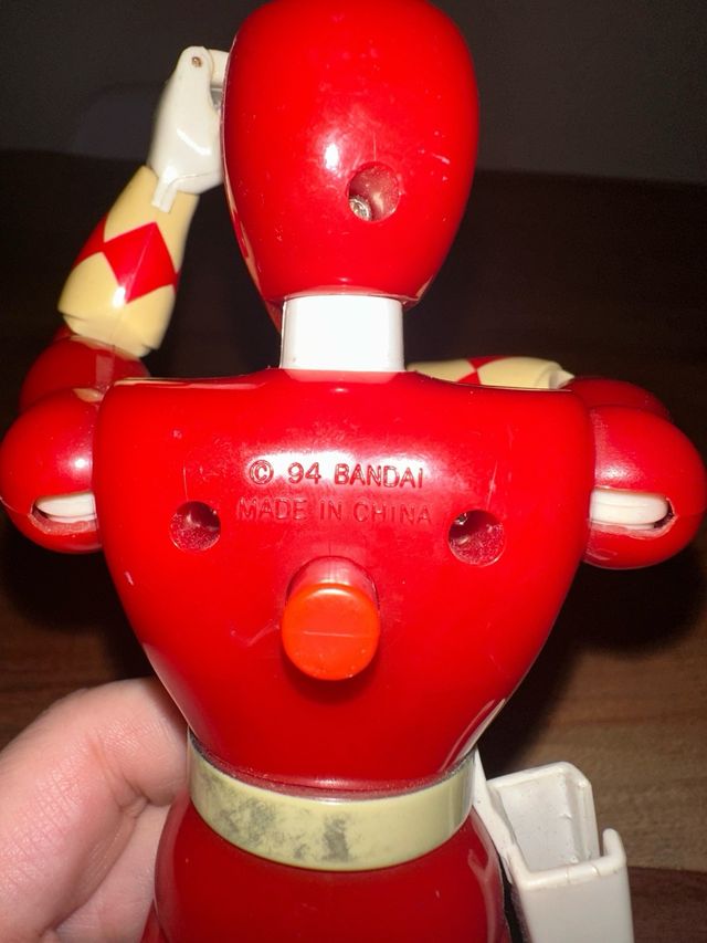 Muñeco Power Ranger rojo, 1994