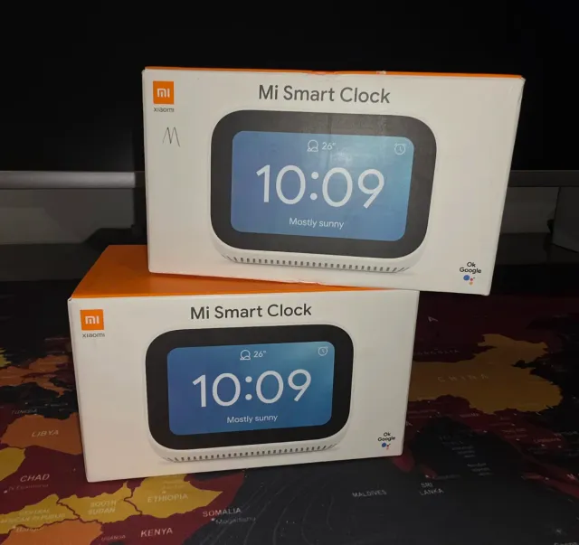 Coppia di Xiaomi Mi Smart Clock Google Home
