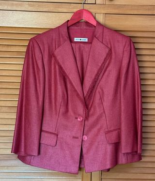 Traje pantalón Punt Roma naranja