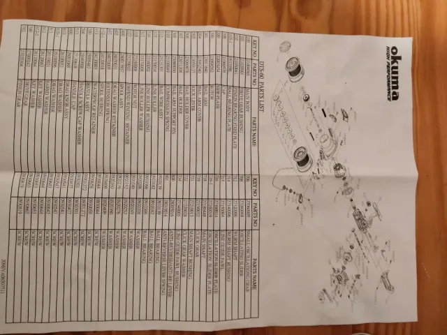 Carrete Okuma Distance DTS-60 nuevo