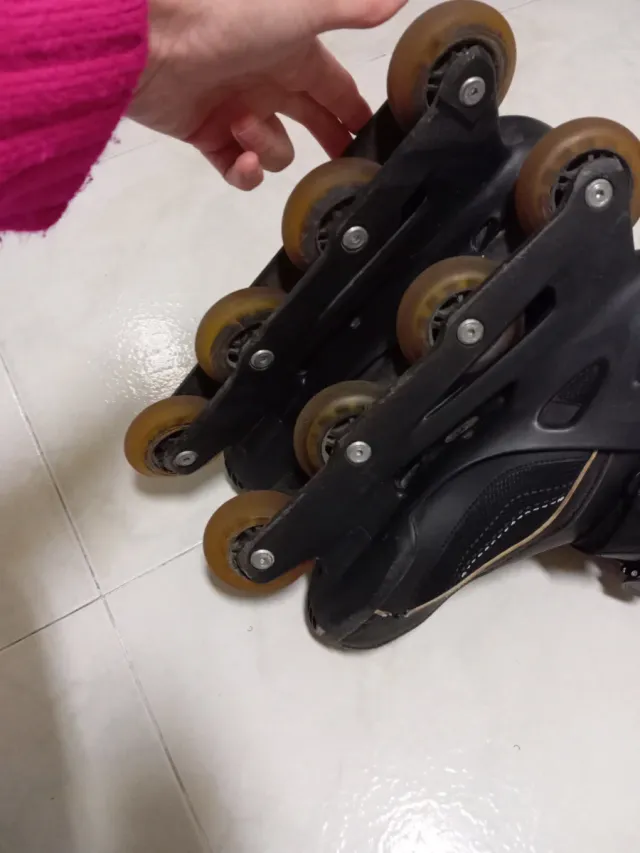 Patines en línea negros Oxelo