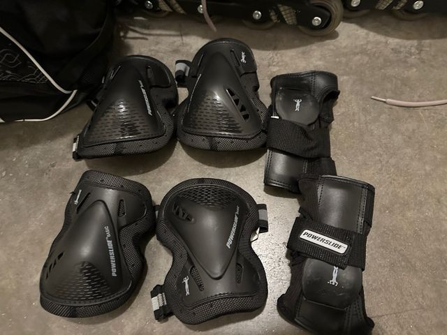 Kit Patines Línea Talla [44] + Protecciones