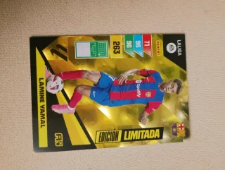 Cromo fútbol Lamine Yamal Edición Limitada