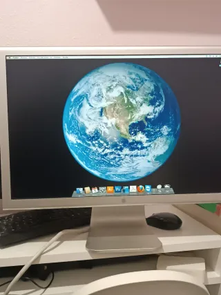 Torre Mac y Pantalla Apple Plata PowerPc G5