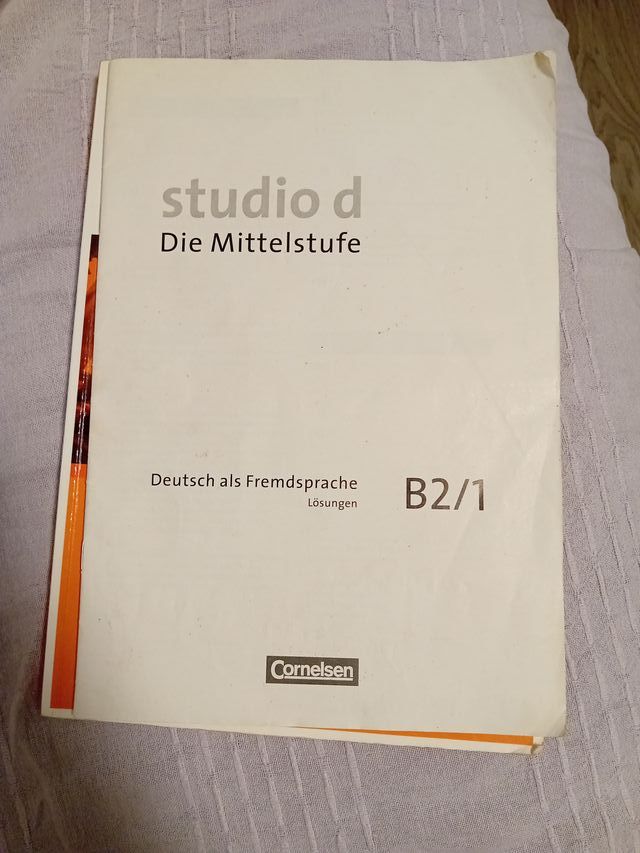 Libro de aleman B2/1 - Studio die Mittelstufe