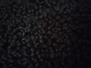 Bolso pelo borreguito negro