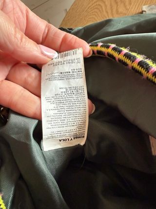 Mochila Bimba y Lola verde y multicolor