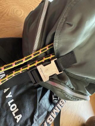 Mochila Bimba y Lola verde y multicolor