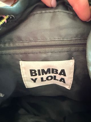 Mochila Bimba y Lola verde y multicolor